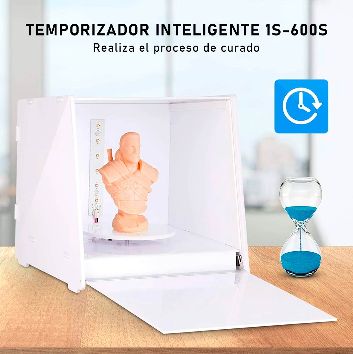 Características Caja de curado UV SUNLU 