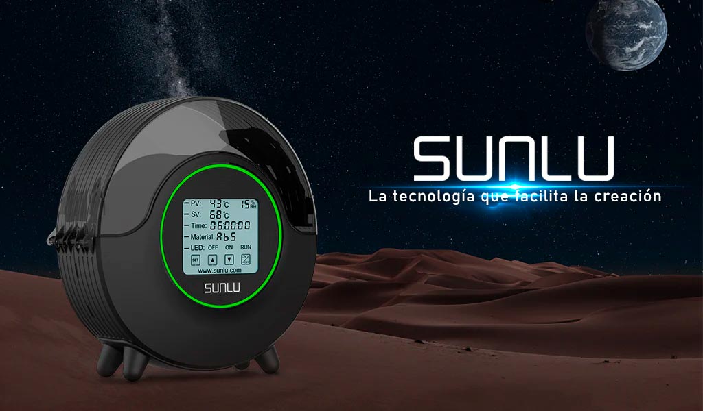 Presentación secador de filamento 3D FilaDryer S2 SUNLU 