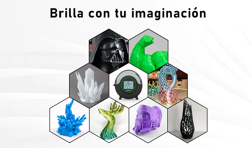 Impresiones con secador de filamento 3D FilaDryer S2 SUNLU 