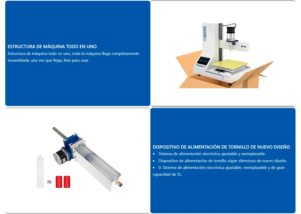 Características diferenciales de impresora 3d  Tronyx Moore 1 impresora 3d de arcilla