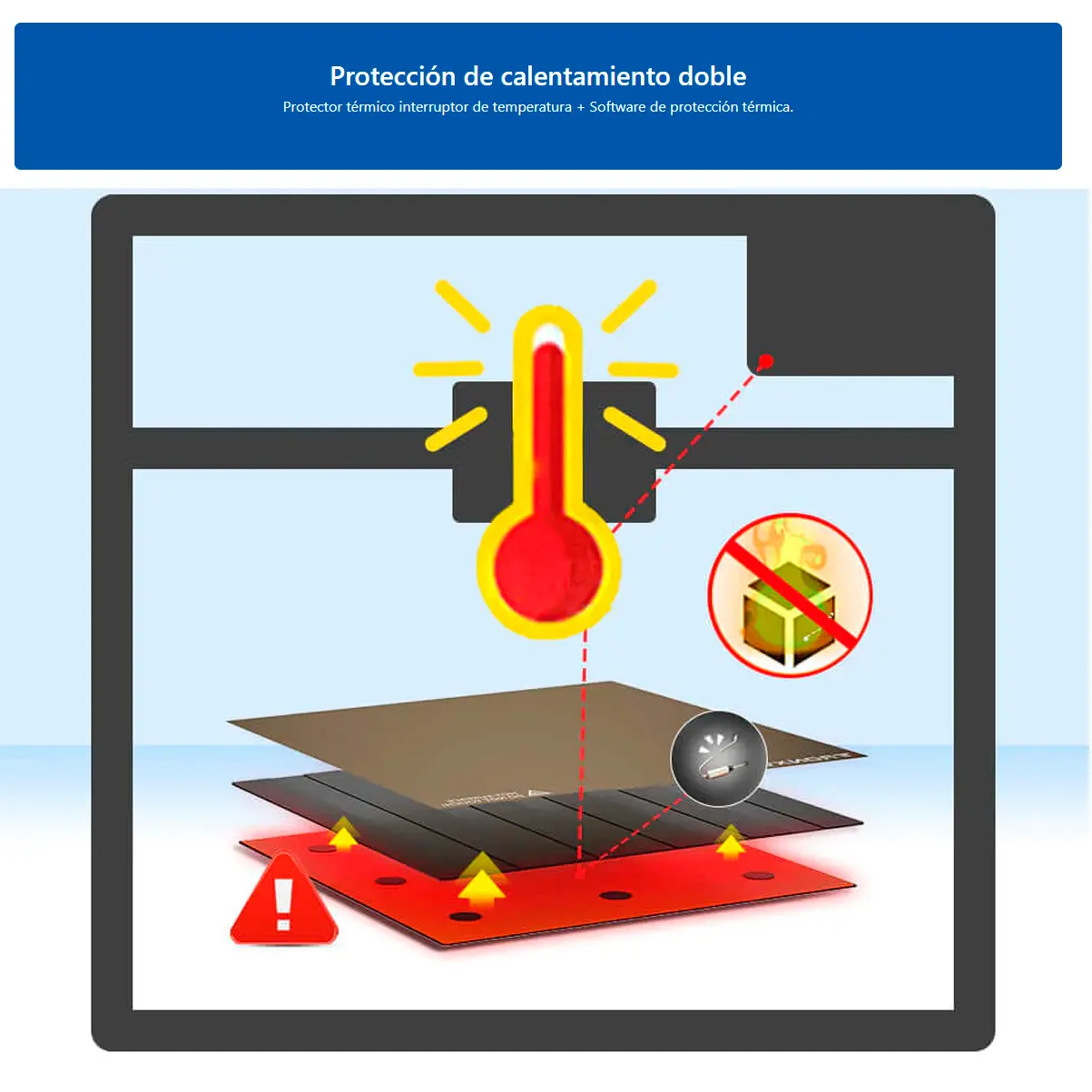 Características diferenciales de impresora 3d  Tronyx Veho 600 