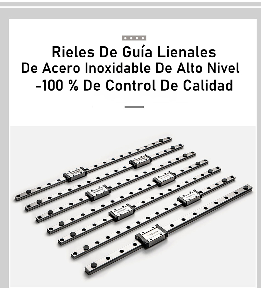 Rieles De Guía Lienales 