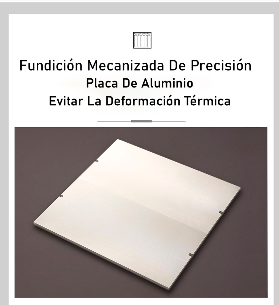  Placa de aluminio 