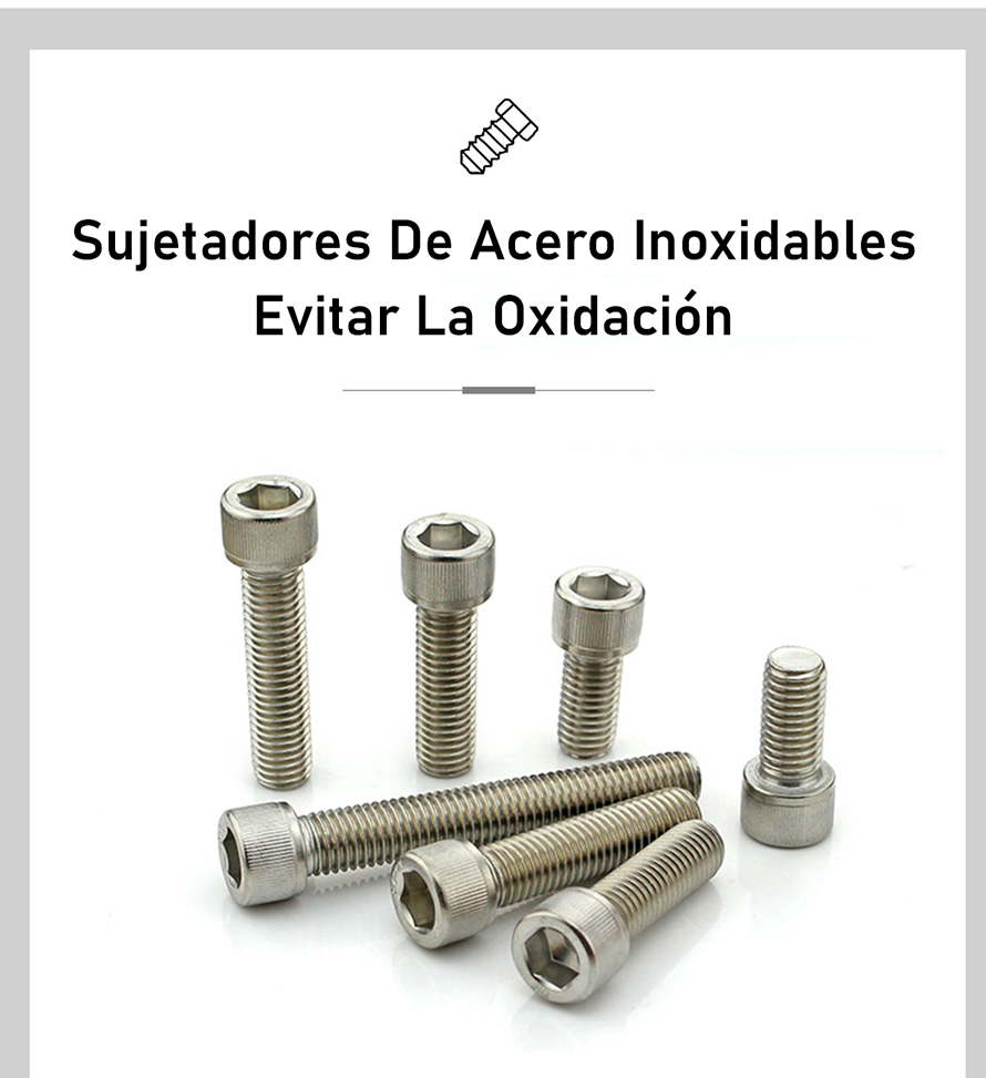  Sujetadores De Acero Inoxidables 