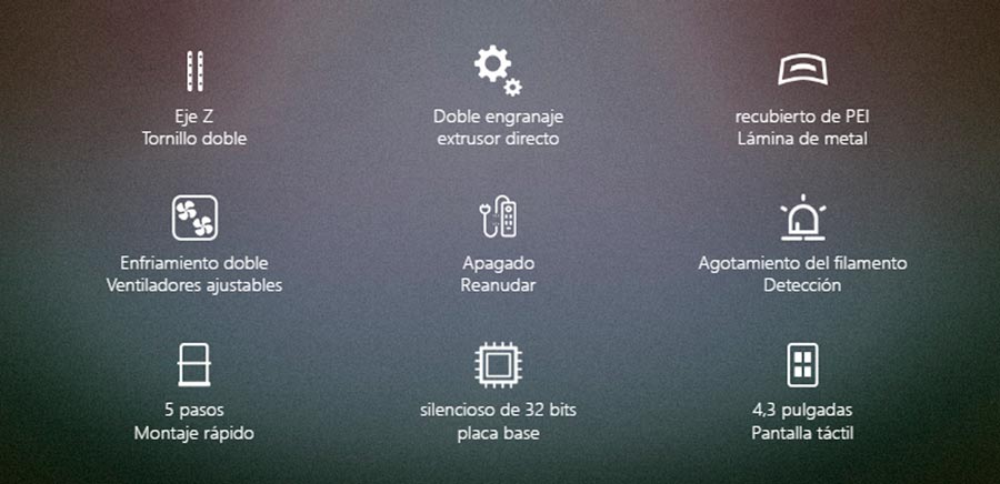 Espacio más grande impresora 3d AQUILA D1 