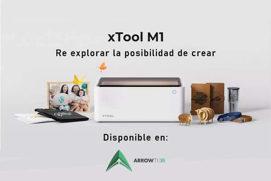 diseño  de grabadora laser xTool M1 