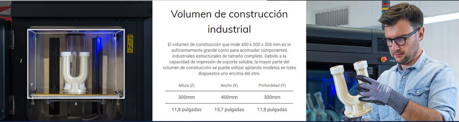 Espacio más grande impresora 3d ENDUREAL  