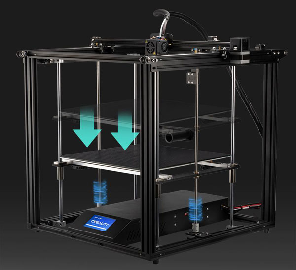 impresora 3d ender 5 plus mayor tamaño