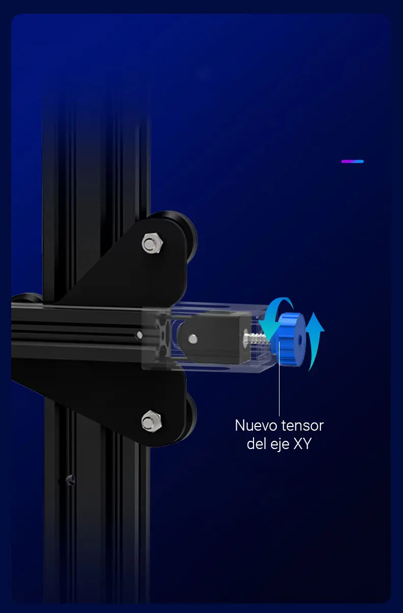 tensores e correa ender 3 v2