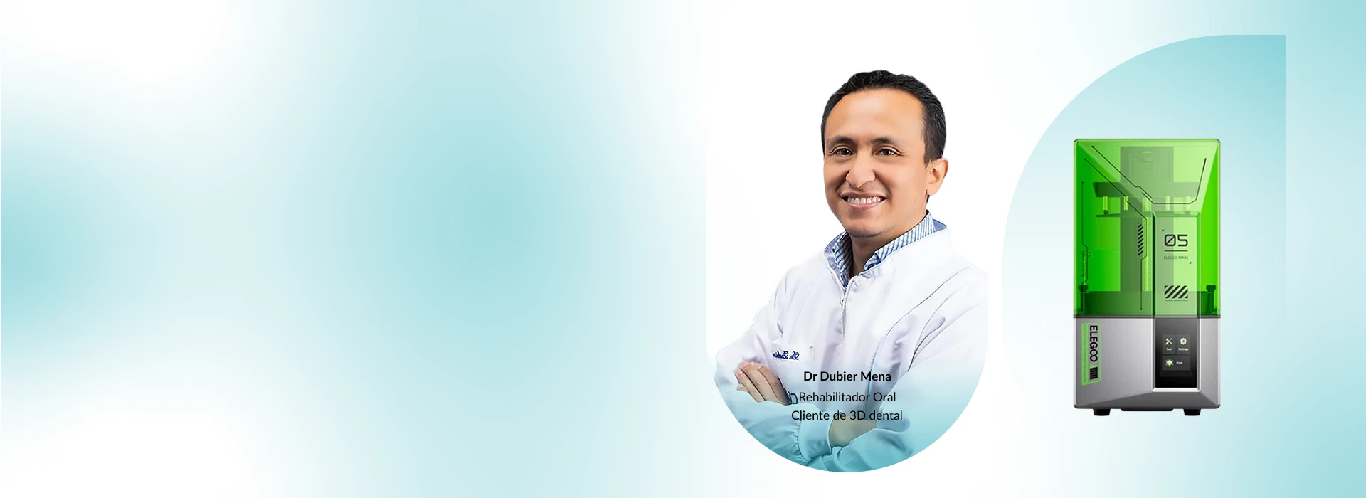 Tu aliado en impresión 3D dental.