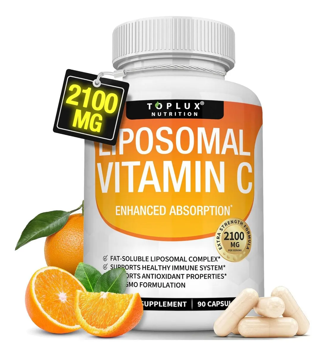 Refuerza tu sistema inmune con una vitamina C de alta absorción y máxima potencia