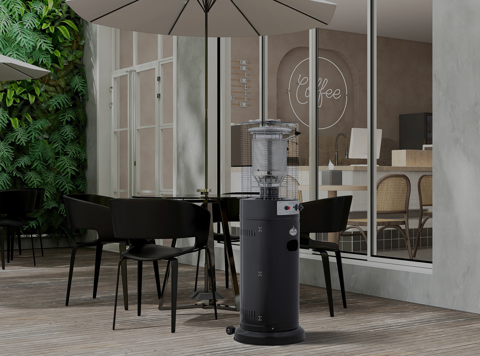 Estufas a Gas Exterior