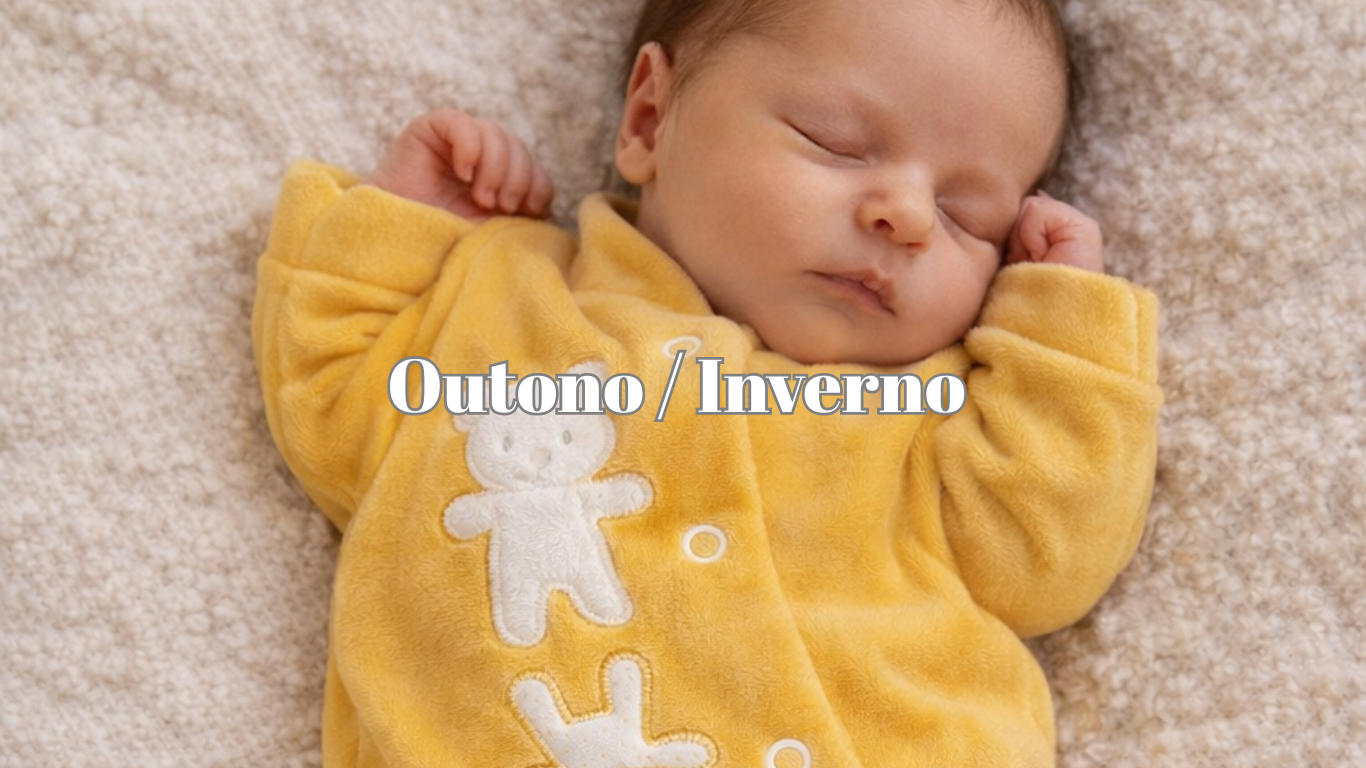 Roupa de bebé outono inverno – Abraço Miúdo