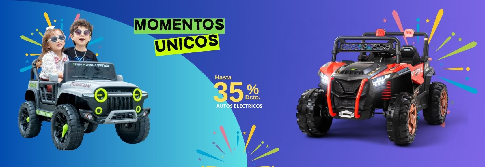 Autos electricos para niños