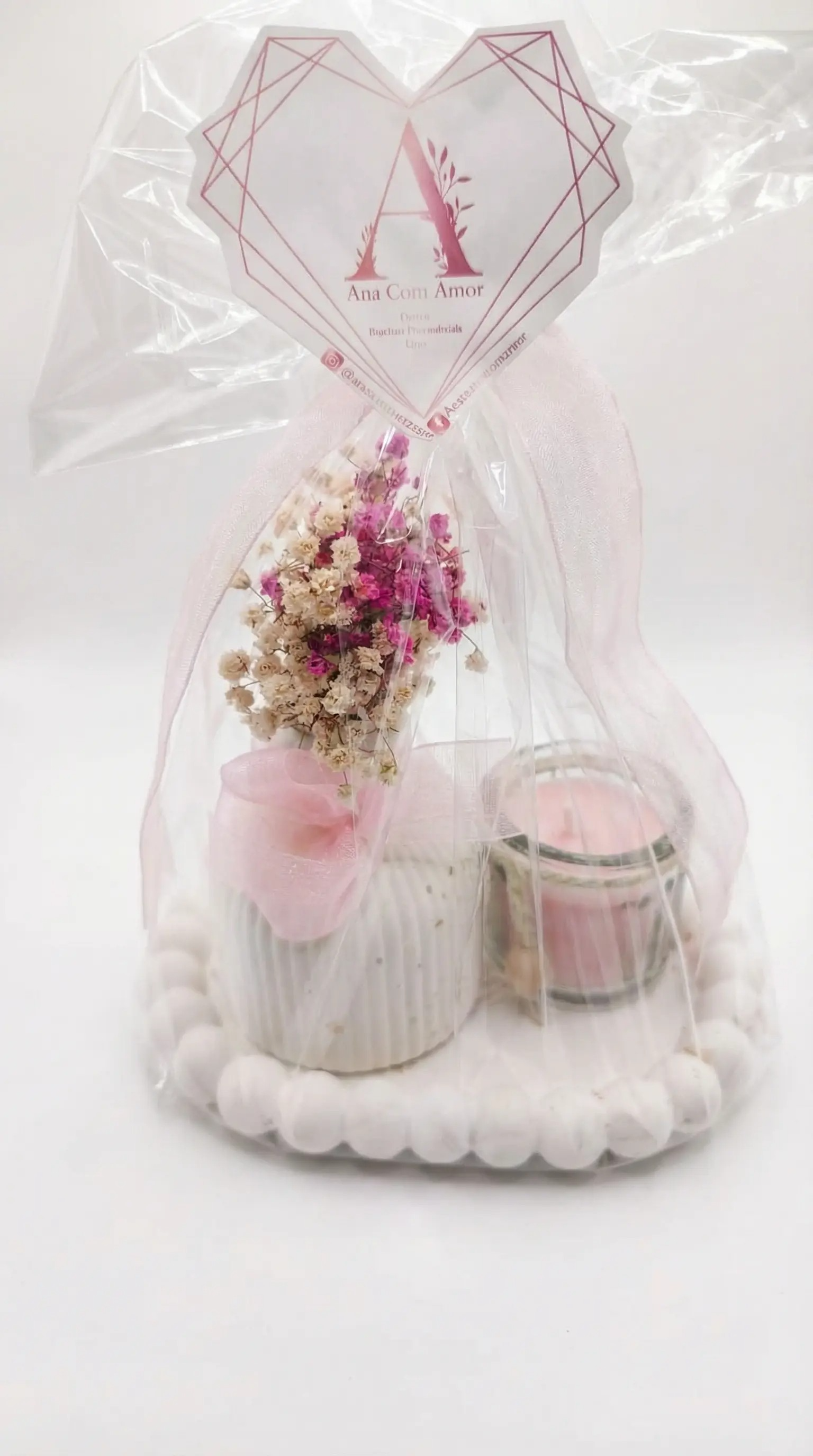 Peças em gesso perfumadas