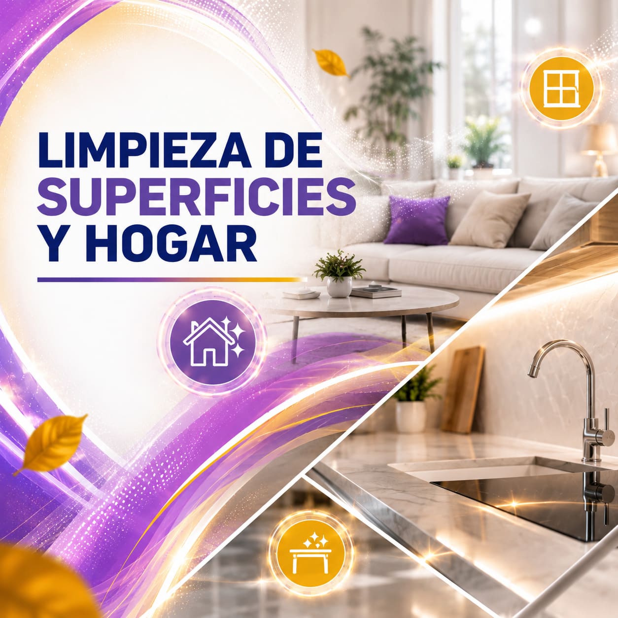 Limpieza de Superficies y Hogar