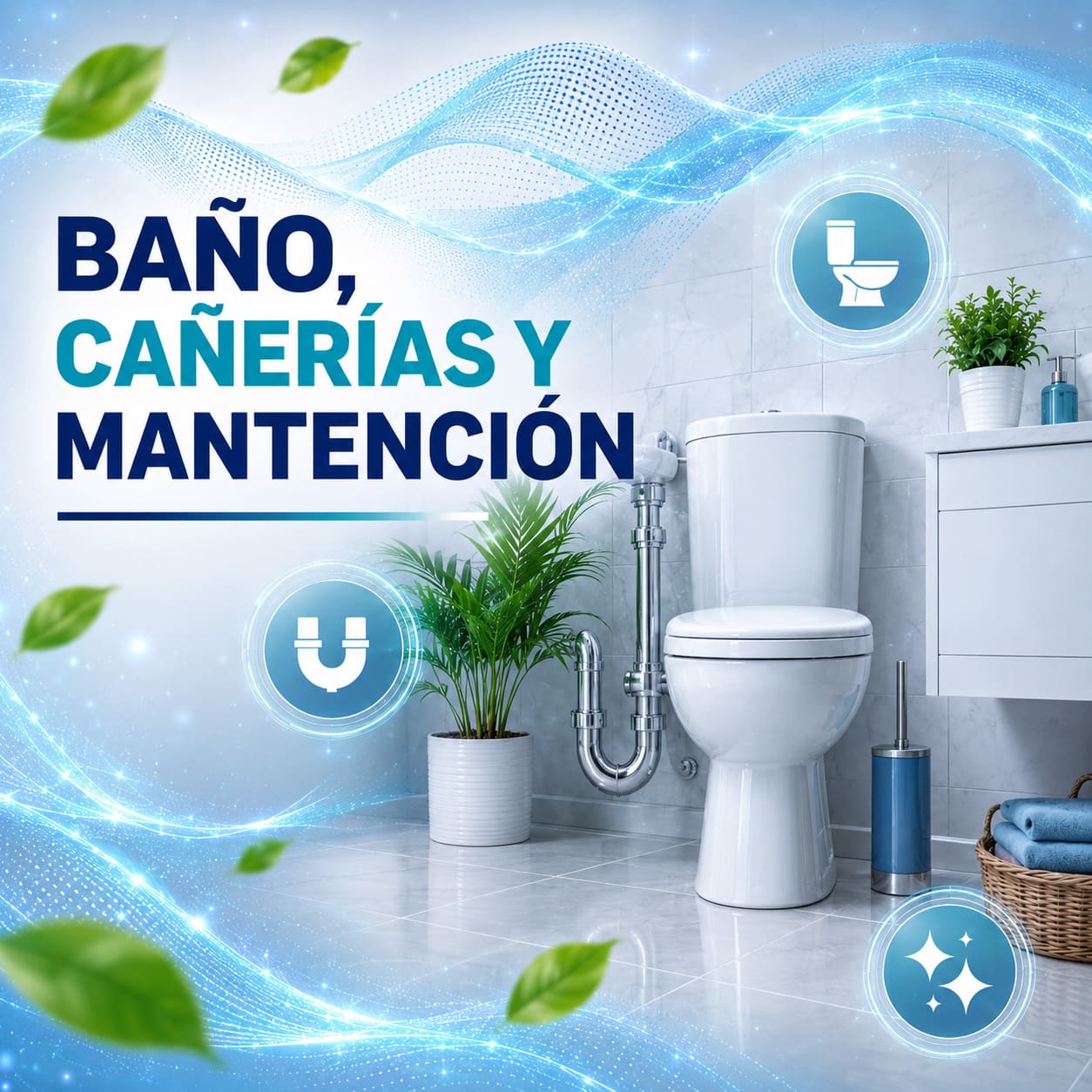 Baño, Cañerías y Mantención