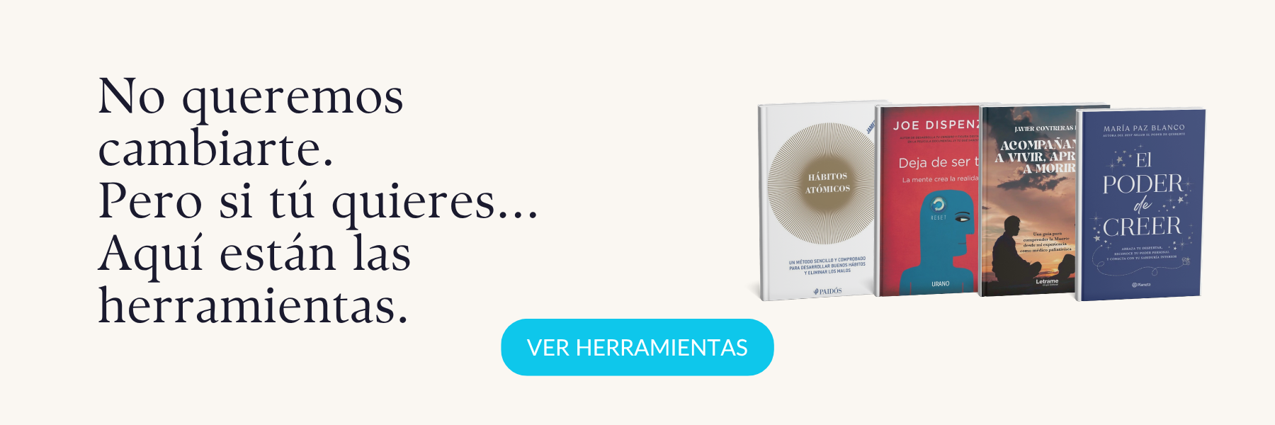 APSlibros - No queremos cambiarte. Pero si tú quieres, aquí están las herramientas para transformar tu vida