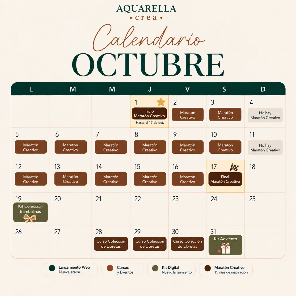 PRÓXIMOS CURSOS Y LANZAMIENTOS