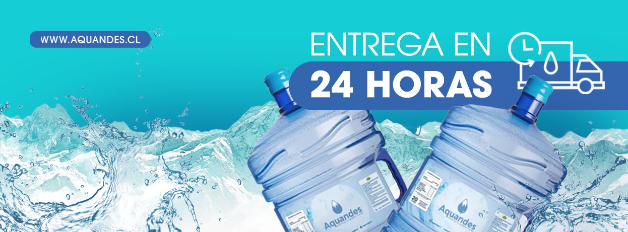 Agua purificada a domicilio: entrega en 24 horas en Santiago
