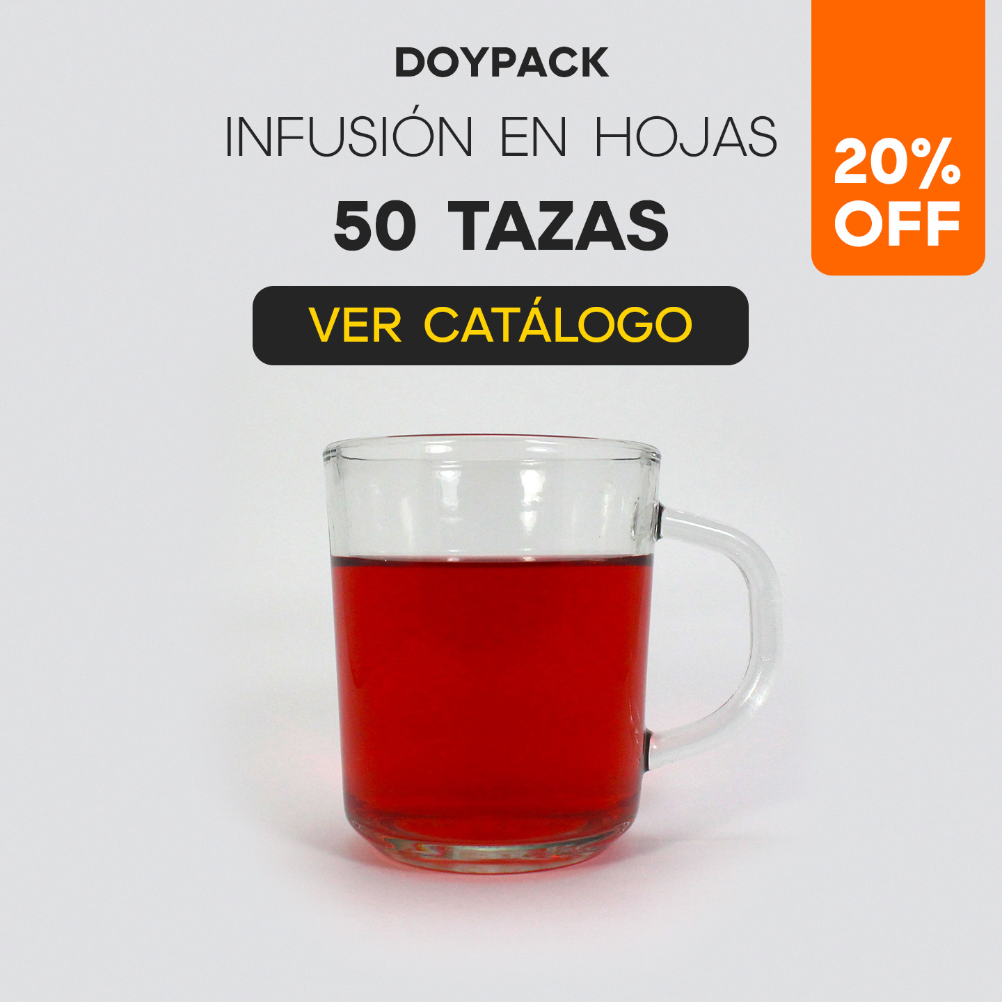 Doypack para 50 tazas