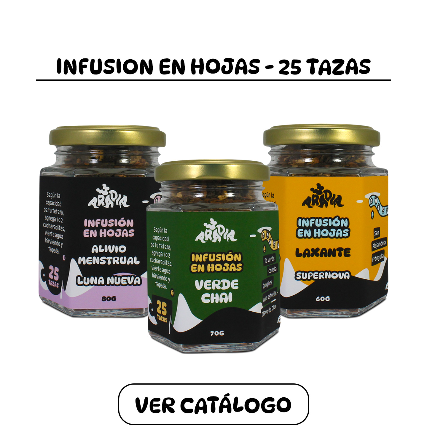 Infusión en hojas