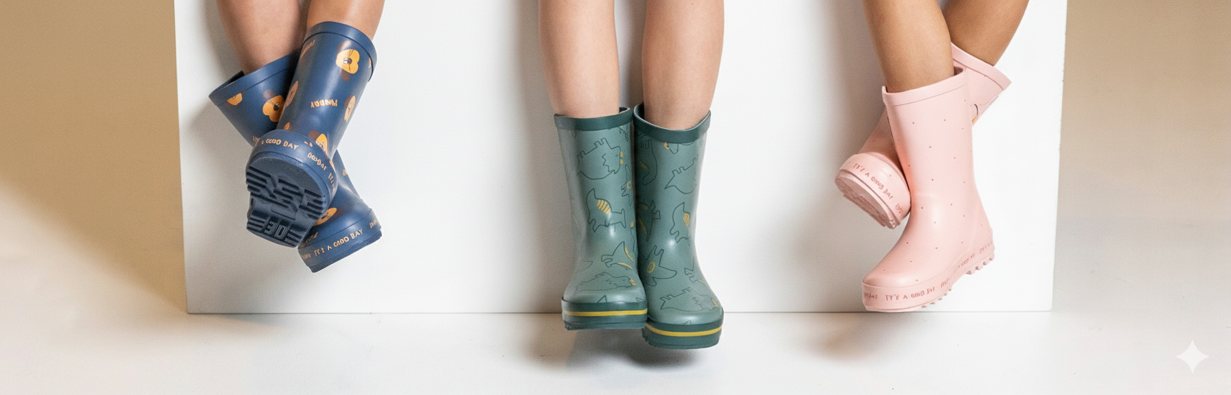 Sem galochas para os dias de chuva?