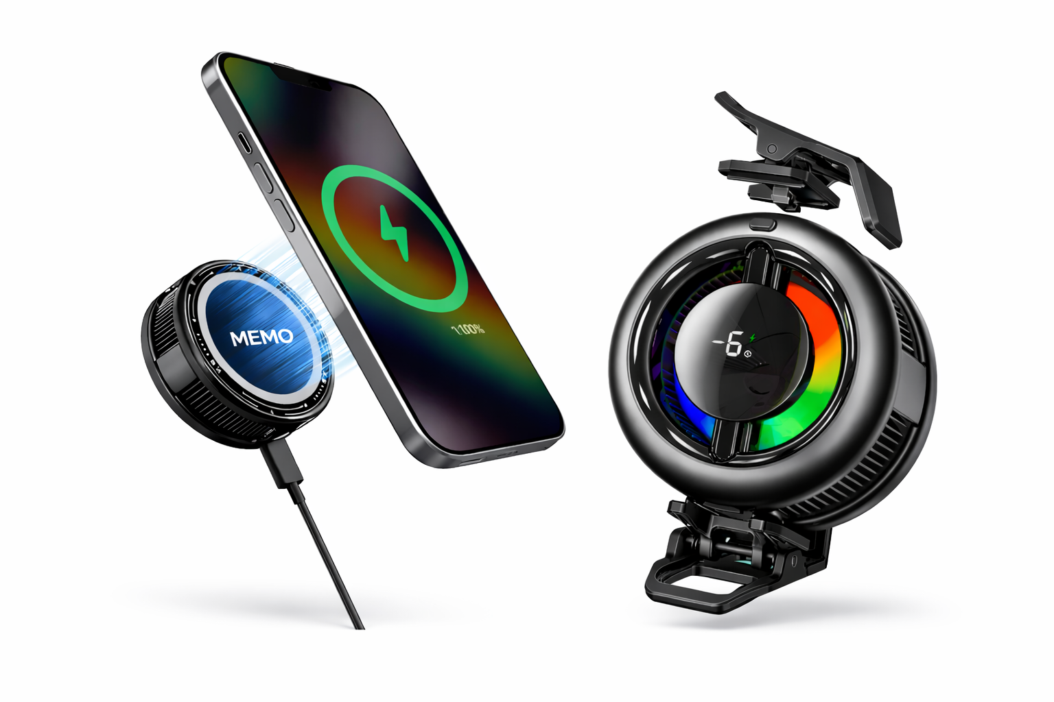 CARGADOR ENFRIADOR MEMO MODO IA