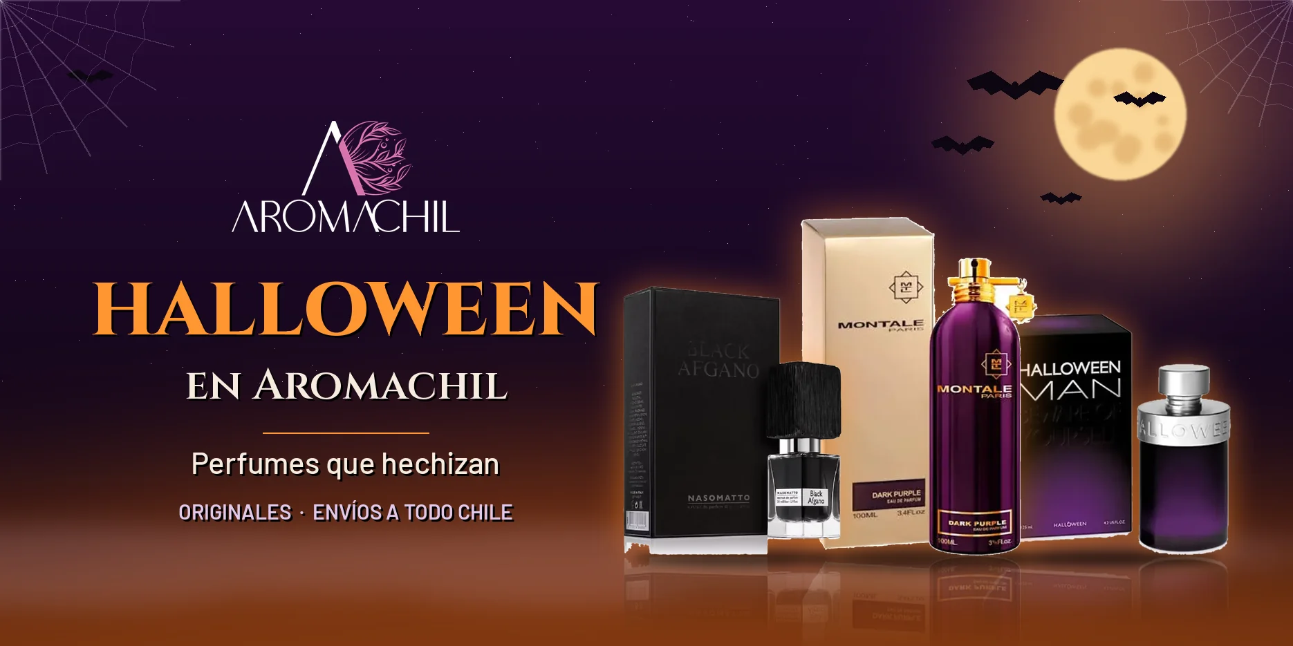 Halloween en Aromachil - perfumes originales