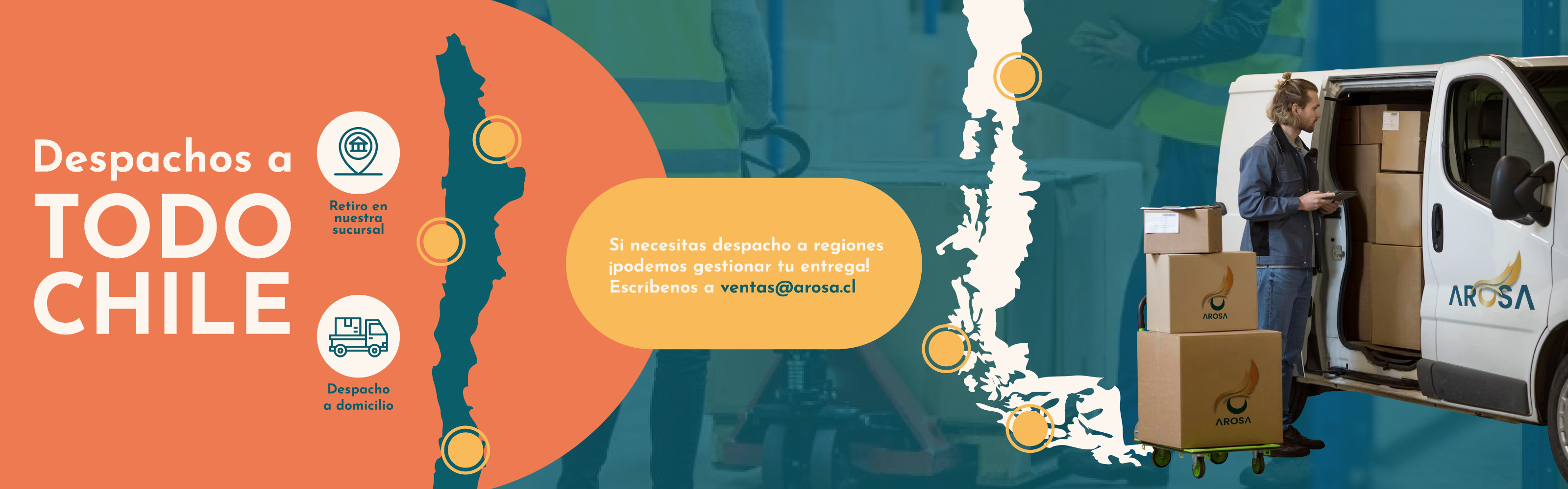 DESPACHOS A TODO CHILE