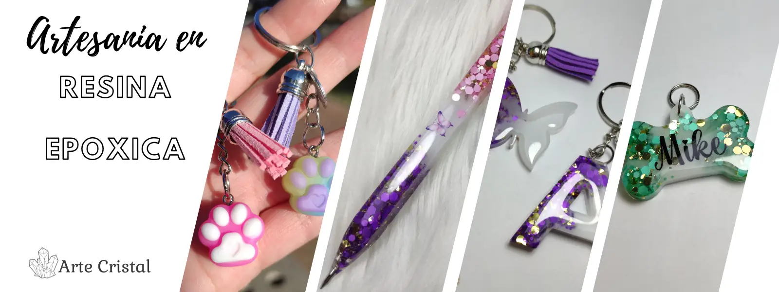 llavero resina lapiz resina