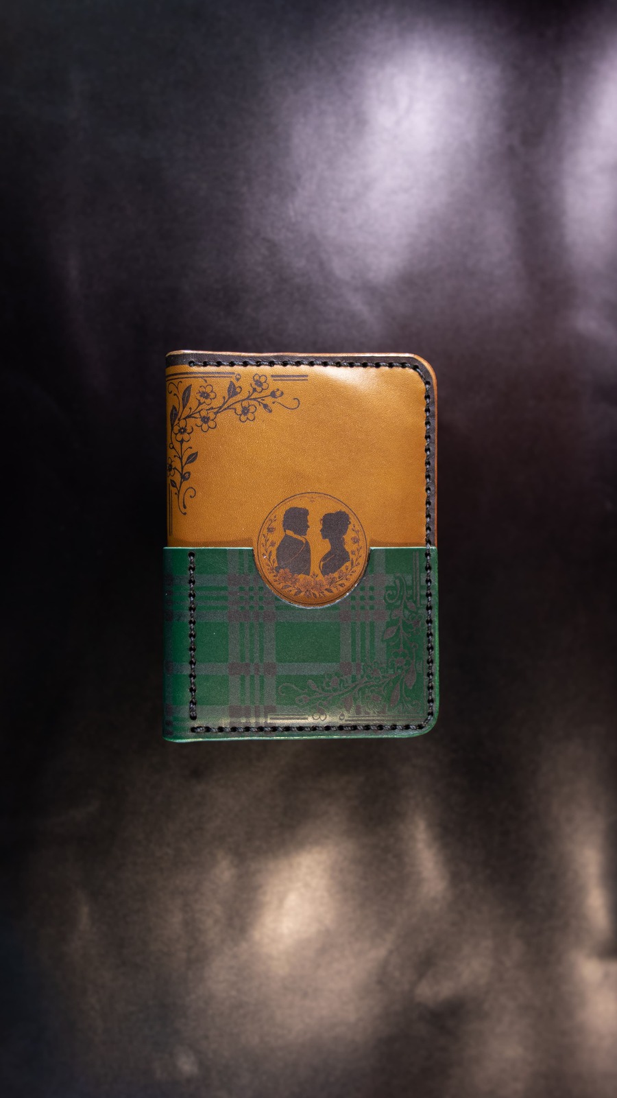 PORTA PASAPORTES DE CUERO
