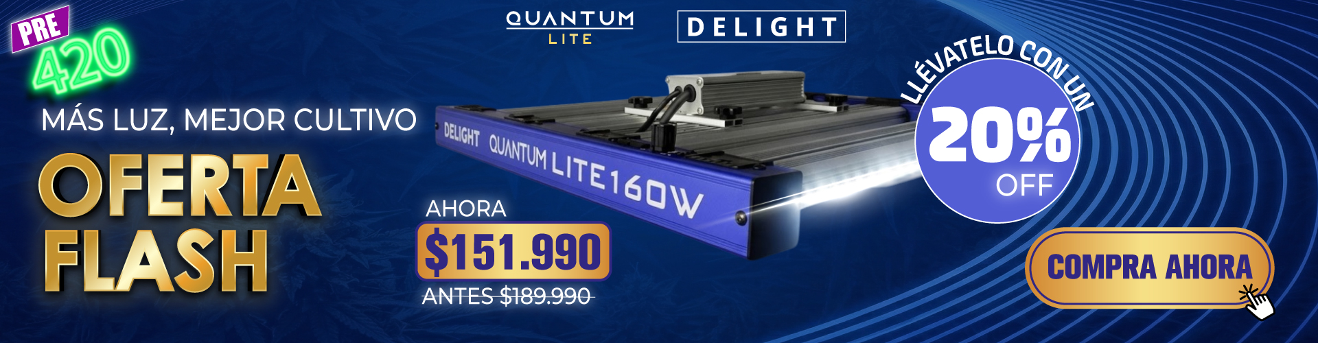 Quantum lite 160w
