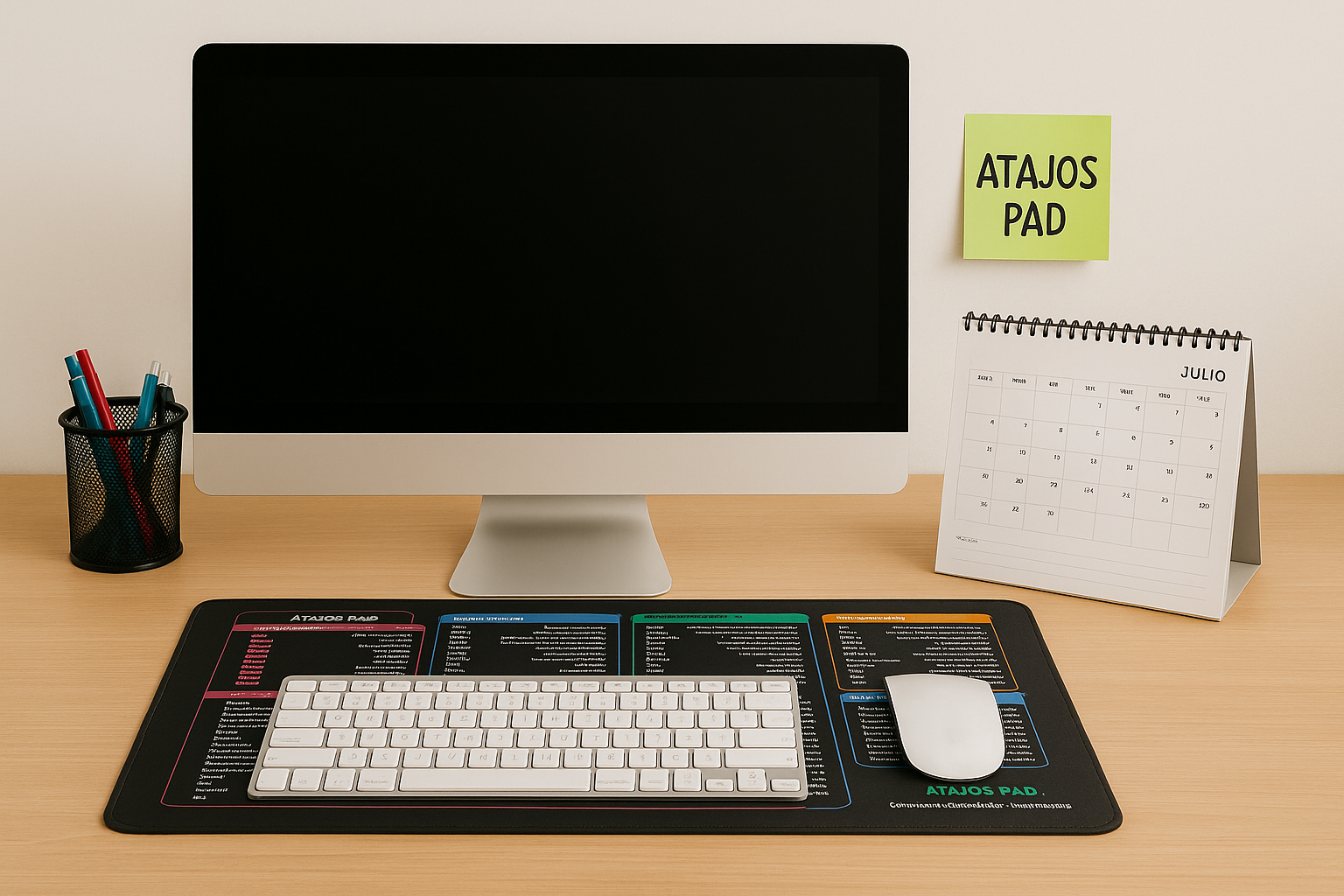 Pad Mouse Atajos 60x30