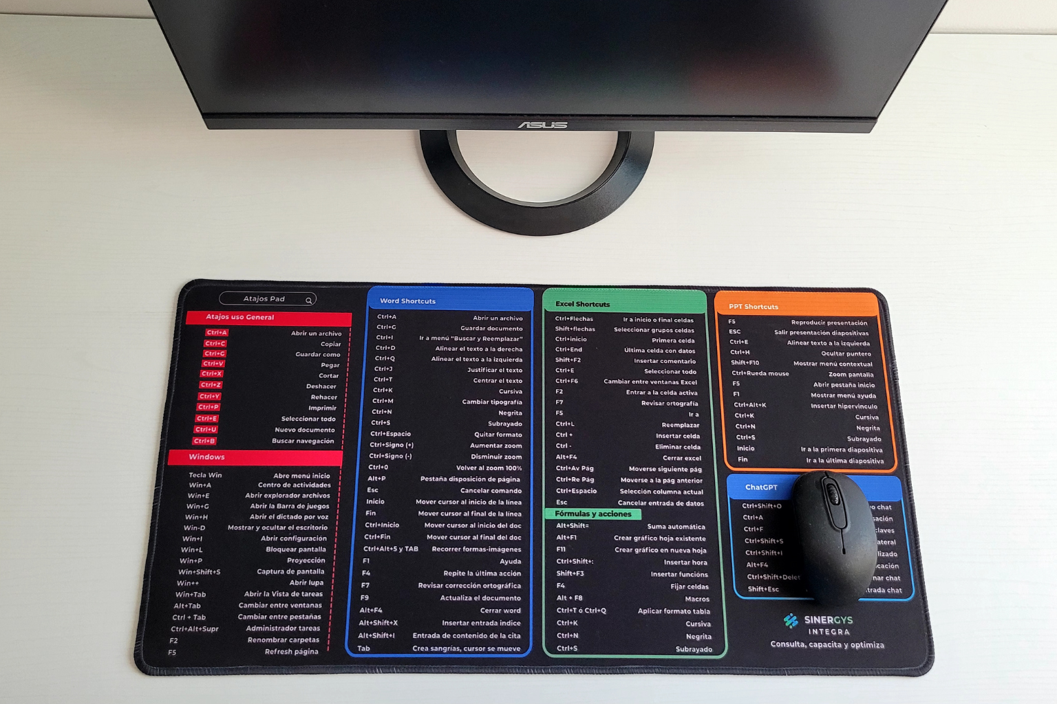 Alfombrilla de Atajos <br>