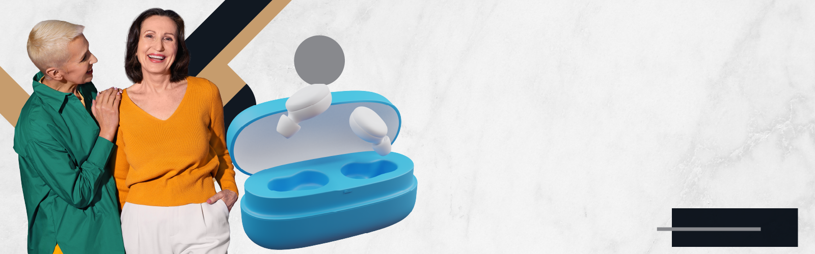 Tecnología auditiva simple y moderna