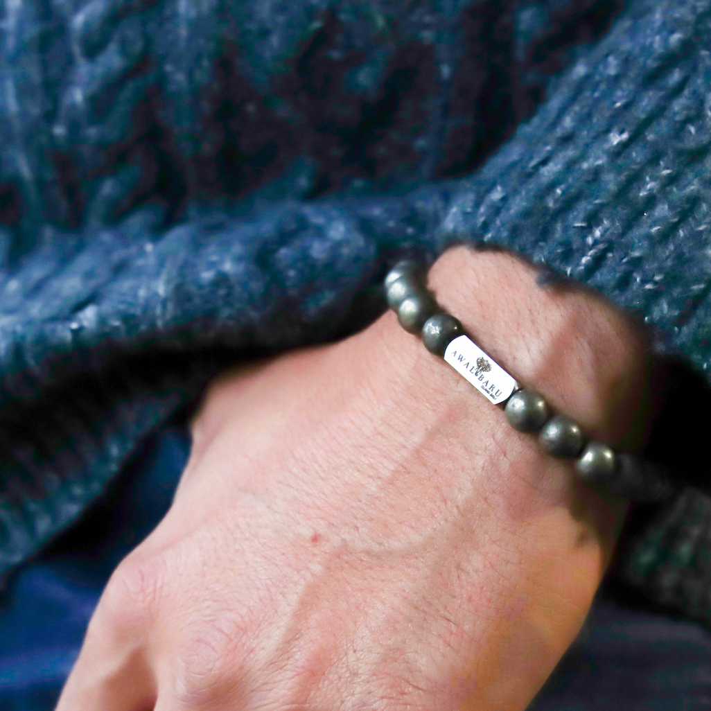 Pulsera Prosperidad <div>Mineral Pirita</div>