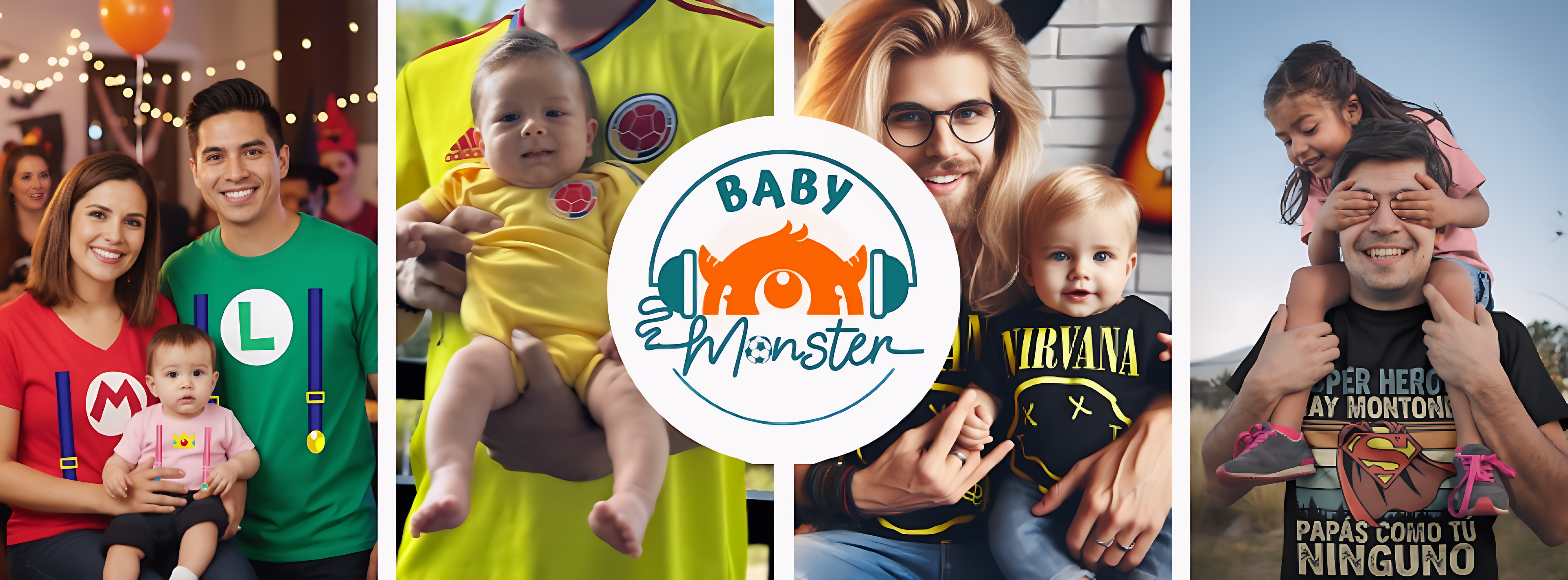 Baby Monster | Ropa rockera, Cómics y Deportes para Bebé en un Estilo Único 