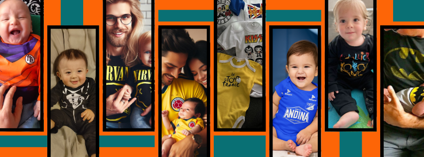 Baby Monster | Ropa rockera, Cómics y Deportes para Bebé en un Estilo Único 