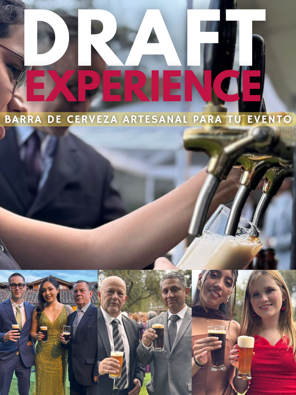 CERVEZA ARTESANAL PARA TU EVENTO
