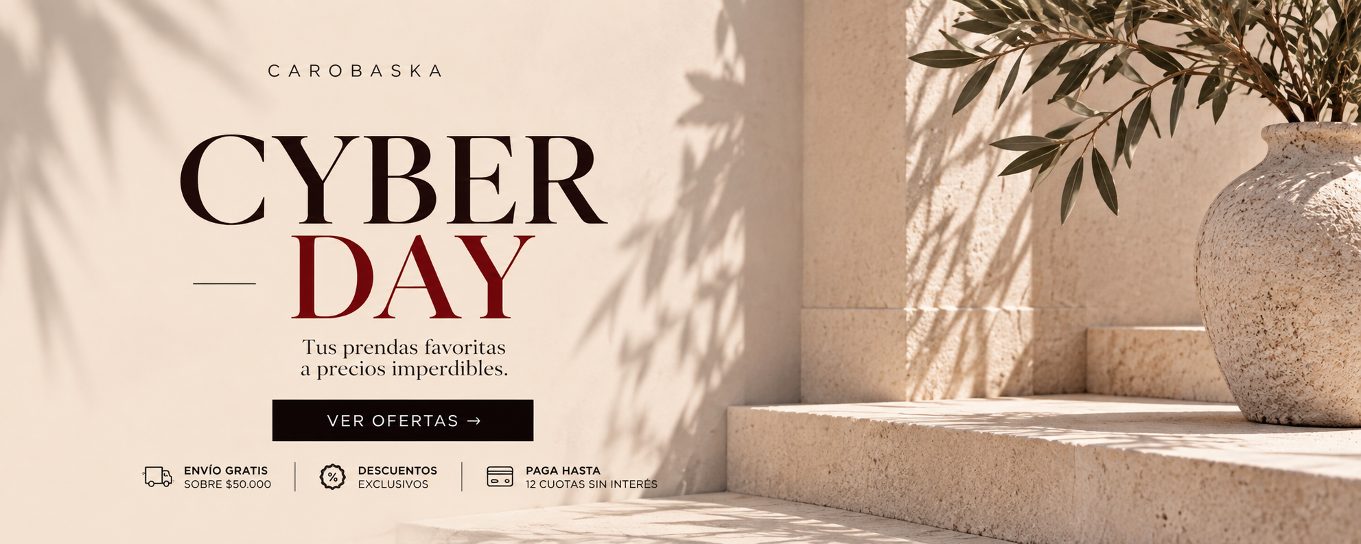Cyberday Carobaska: ofertas en ropa femenina, prendas de moda para mujer y descuentos exclusivos en vestuario femenino online en Chile.
