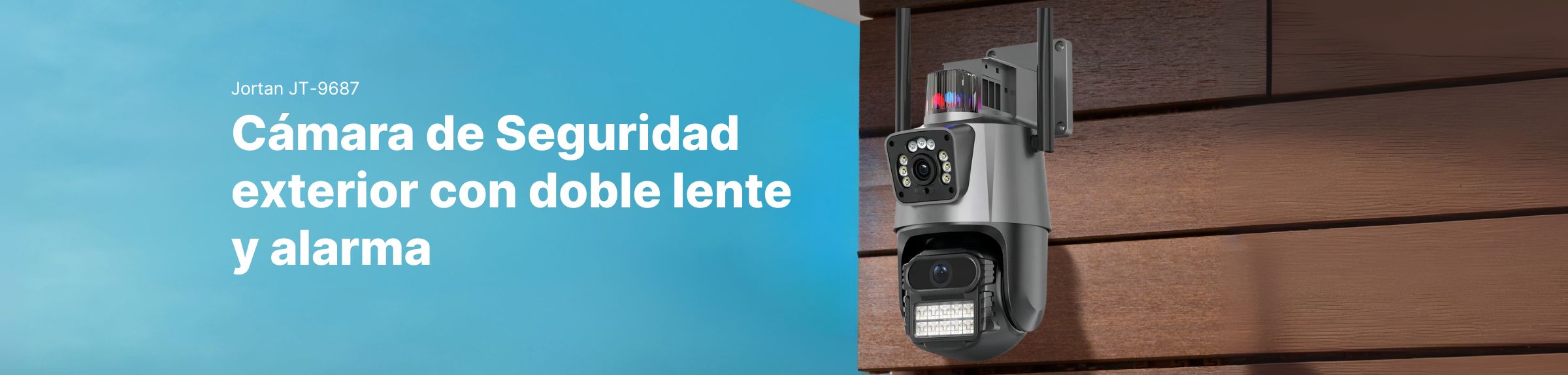 Camara Seguridad exterior Jortan