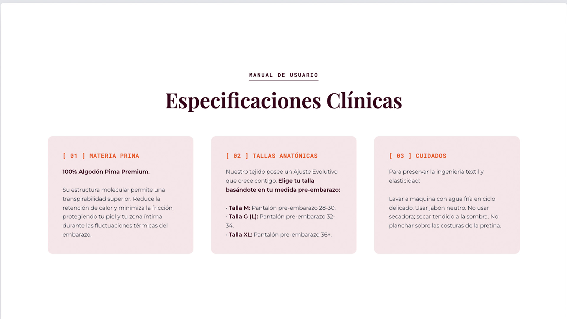 Título de la sección