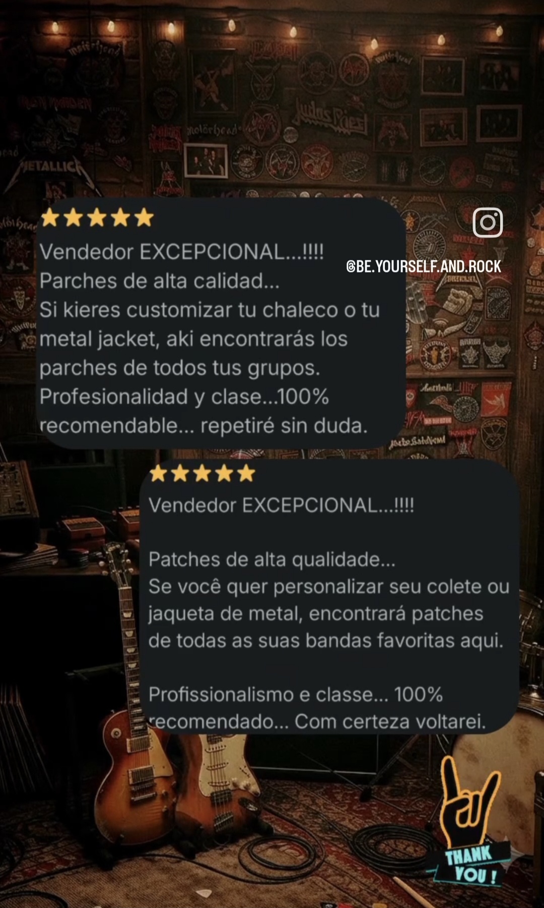 SOME OF THE FEEDBACK RECEIVED 🖤🤘