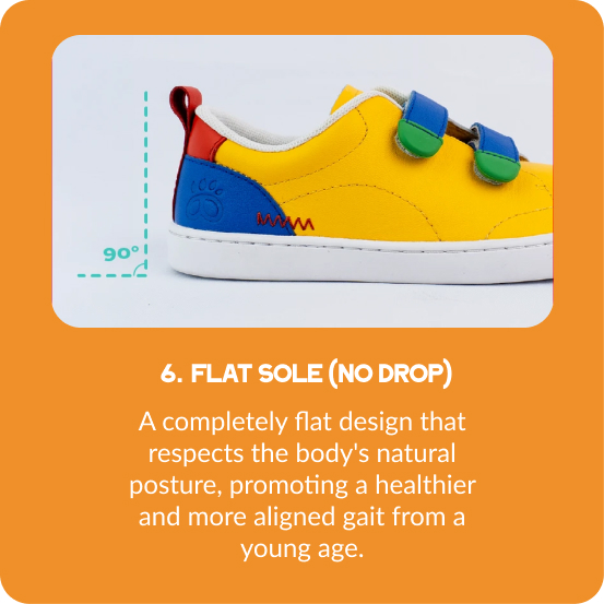 Flat sole (no drop)
