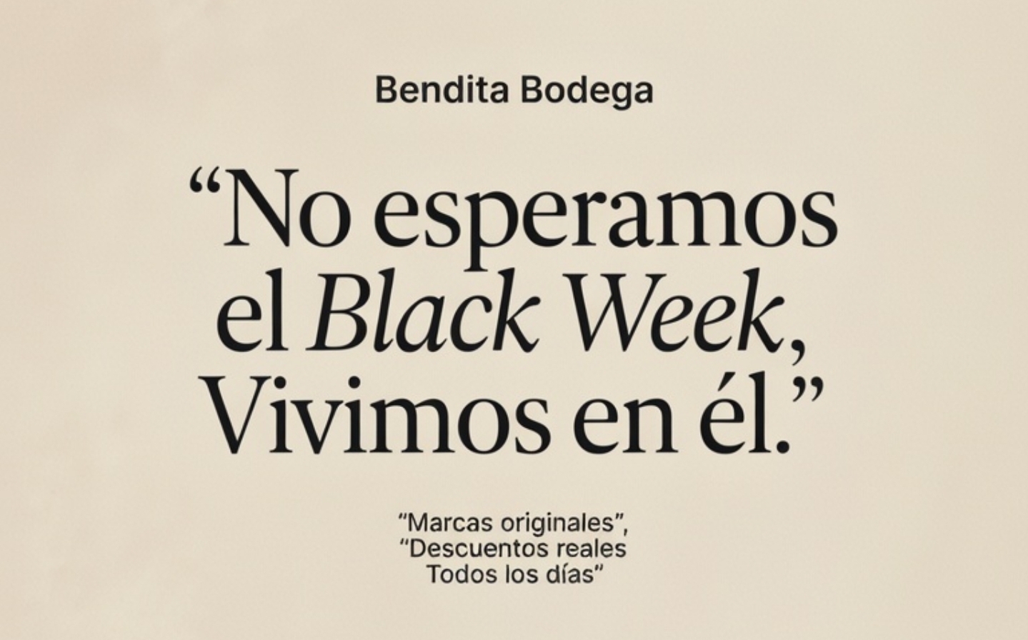 Bendita Bodega