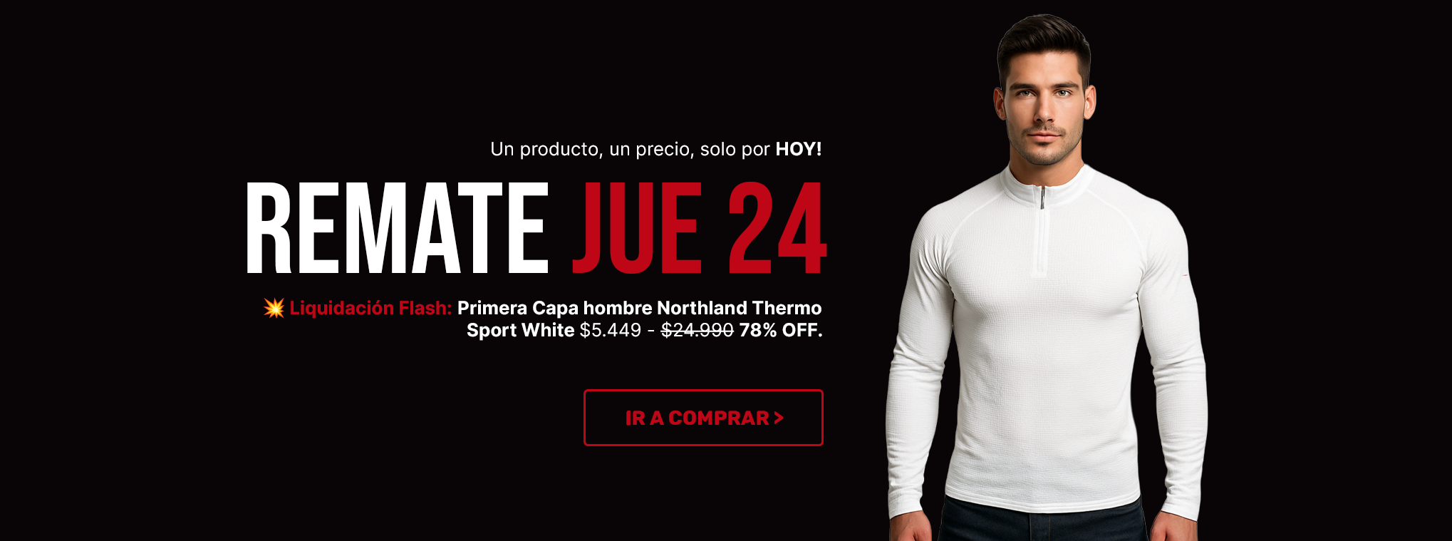 Camiseta Mujer Northland Thermo Sport 
