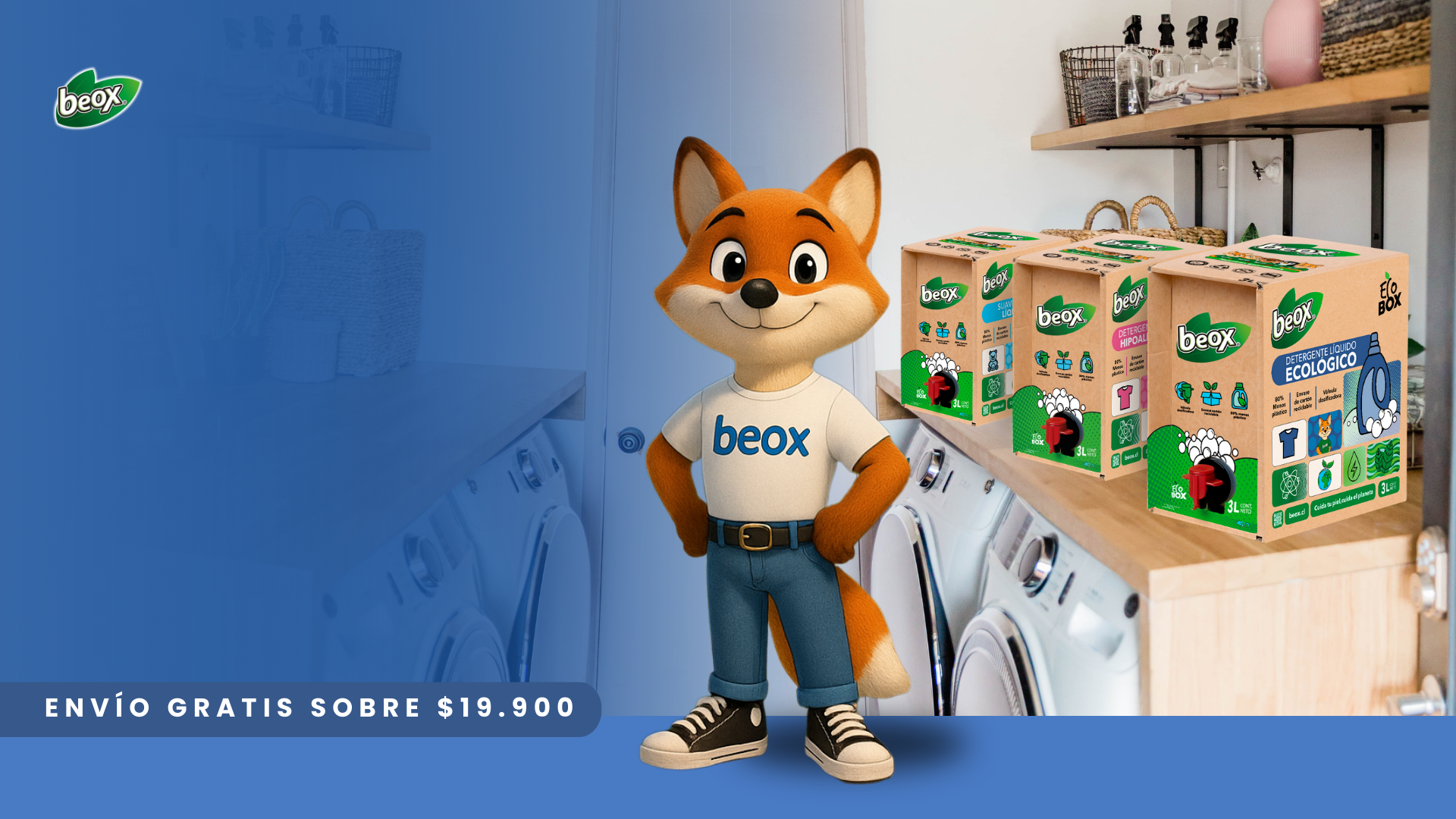 Banner Beox Cuidado de Ropa