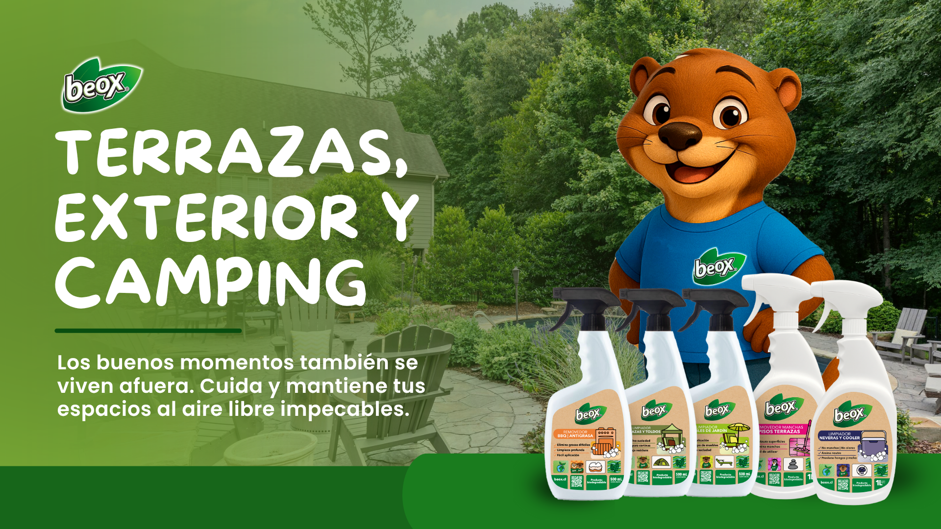 Terrazas, Exterior y Camping Beox®