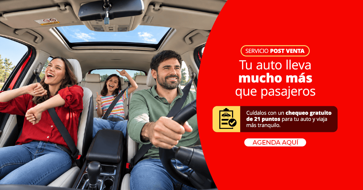 Servicio post venta Automotora Berríos: chequeo gratuito de 21 puntos para tu auto